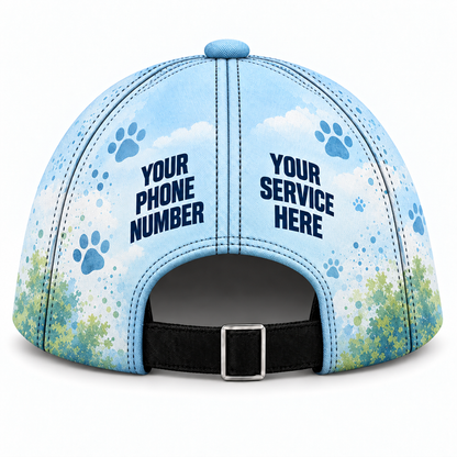 DWN024 personalized cap back product mockup