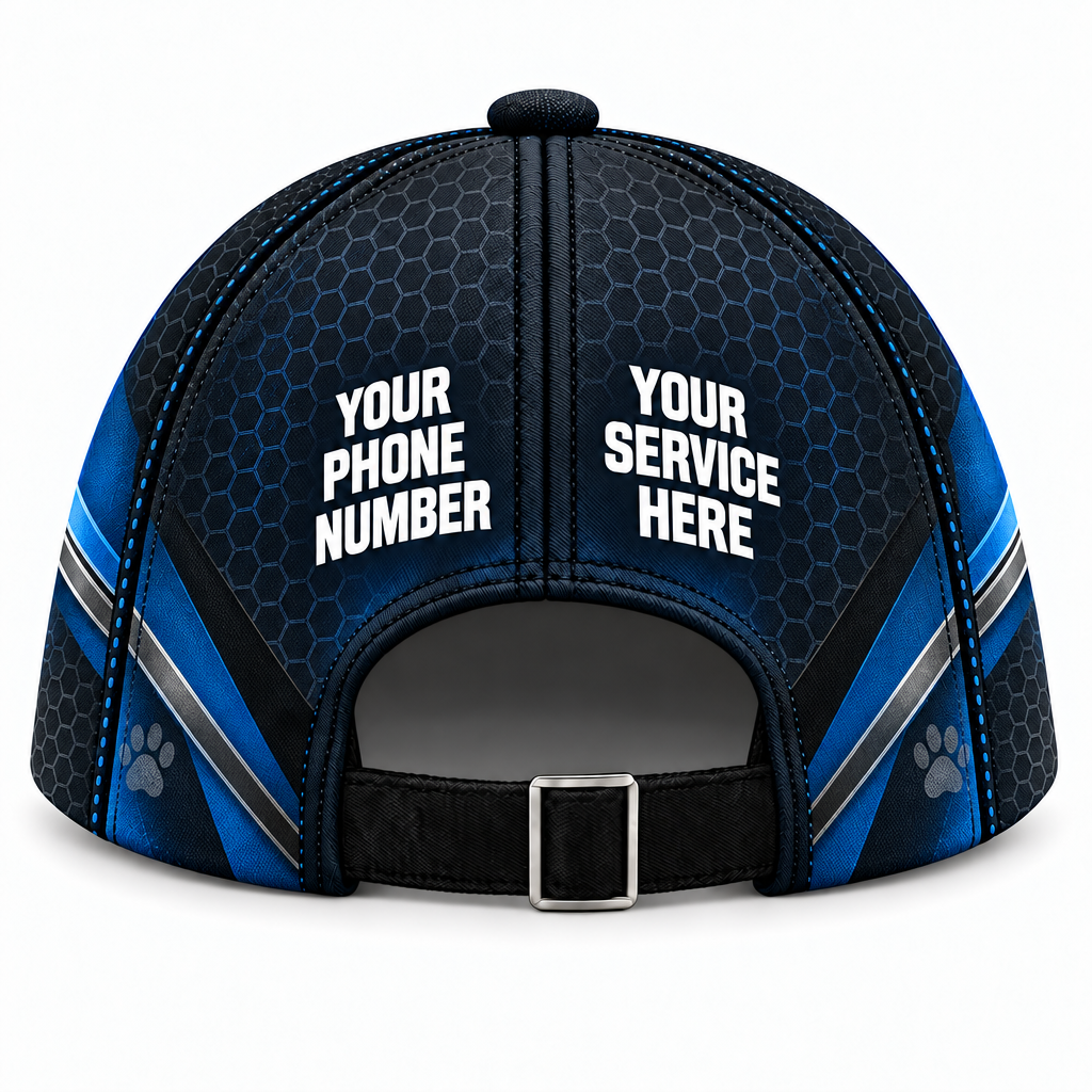DWN025 personalized cap back product mockup