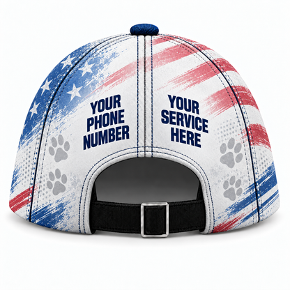 DWN026 personalized cap back product mockup