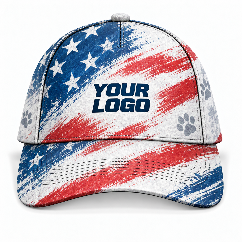 DWN026 personalized cap front product mockup