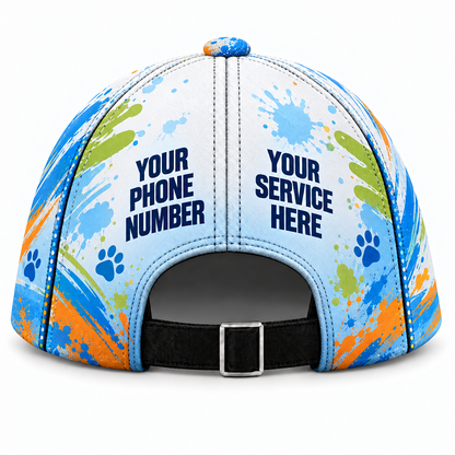 DWN027 personalized cap back product mockup