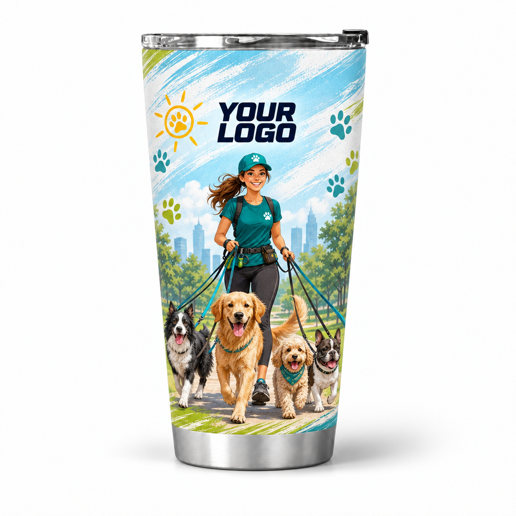 DWN028 personalized tumbler 20oz front product mockup