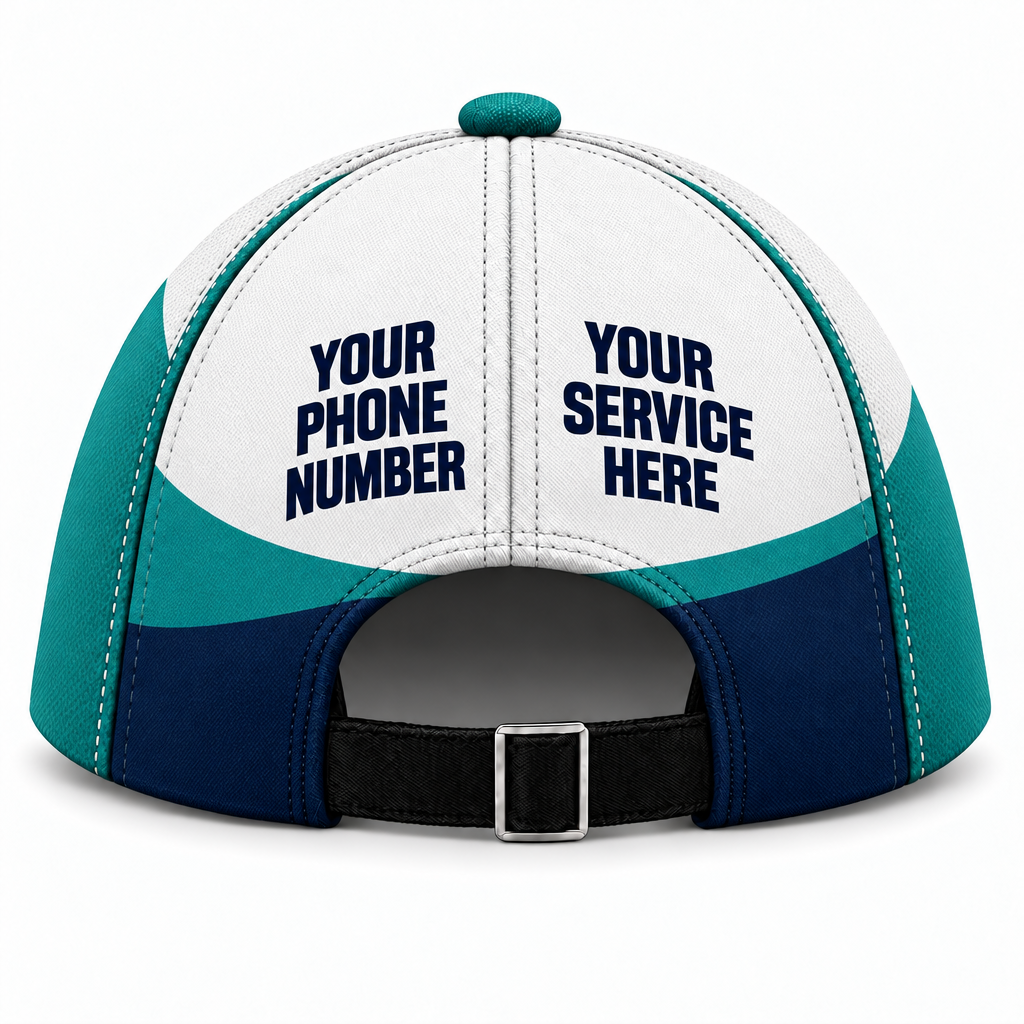 DWN029 personalized cap back product mockup