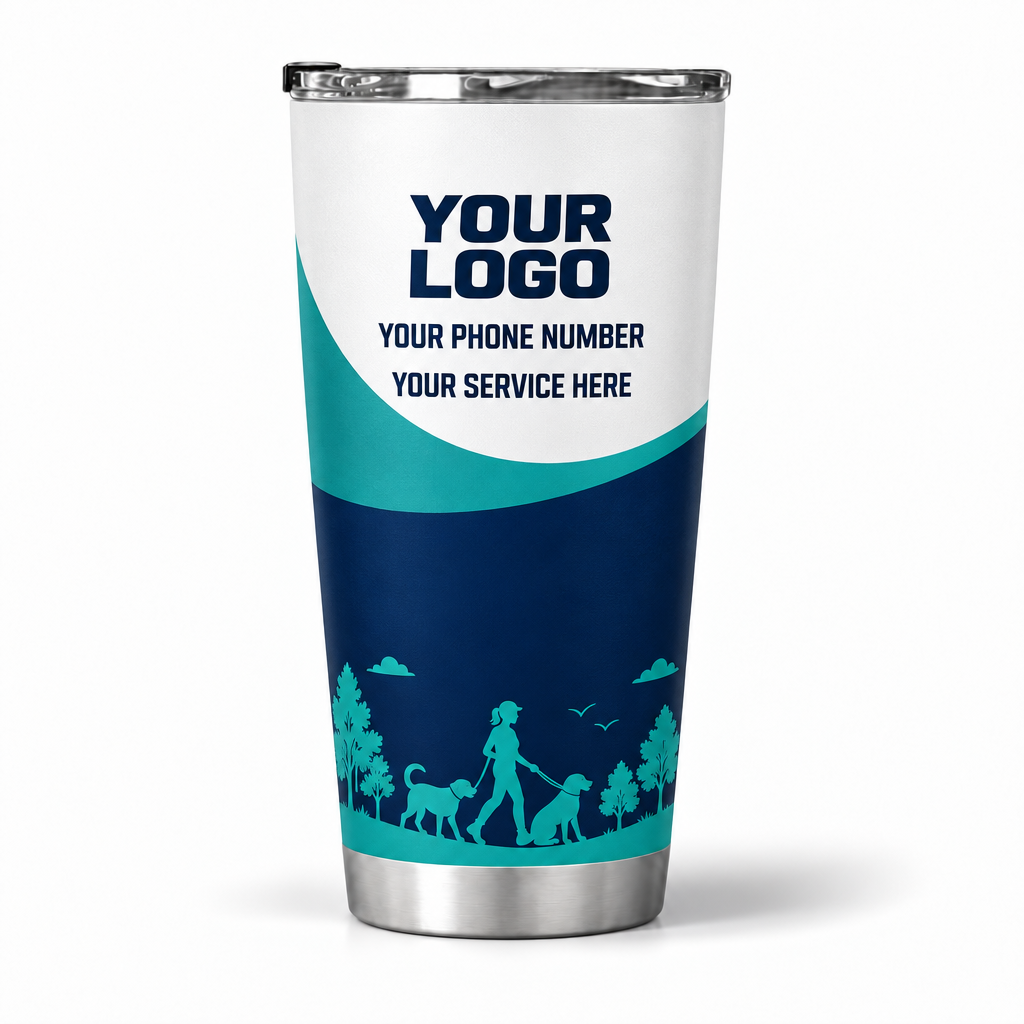 DWN029 personalized tumbler 20oz back product mockup