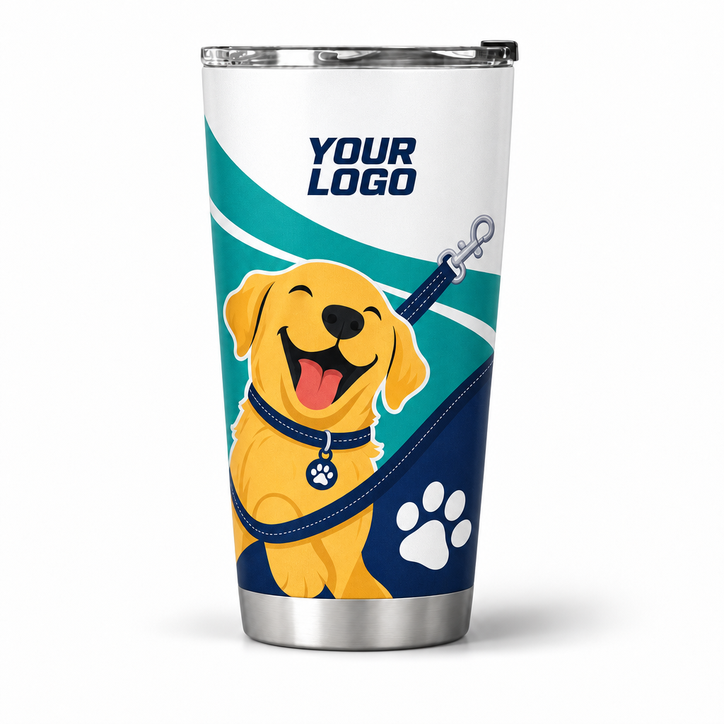 DWN029 personalized tumbler 20oz front product mockup