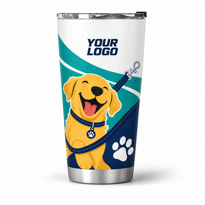 DWN029 personalized tumbler 20oz front product mockup