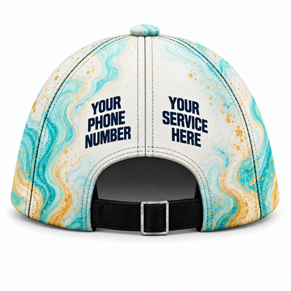 DWN030 personalized cap back product mockup