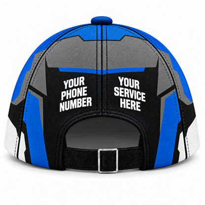 ELMC01B personalized cap back product mockup