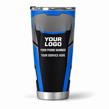 ELMC01B personalized tumbler 20oz back product mockup