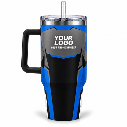ELMC01B personalized tumbler 40oz back product mockup