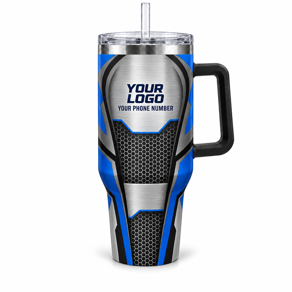 ELMC01B personalized tumbler 40oz front product mockup