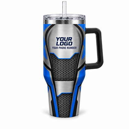 ELMC01B personalized tumbler 40oz front product mockup