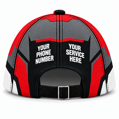 ELMC01R personalized cap back product mockup