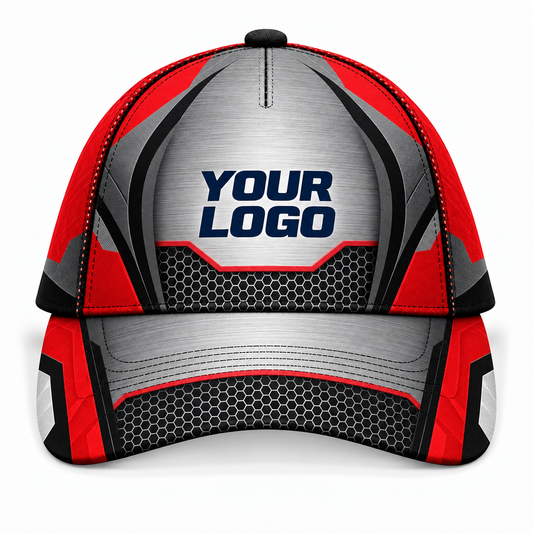 ELMC01R personalized cap front product mockup