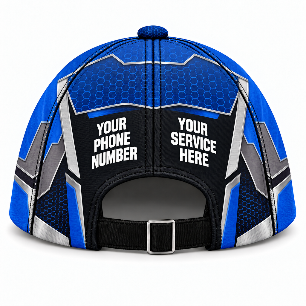 ELMC02B personalized cap back product mockup