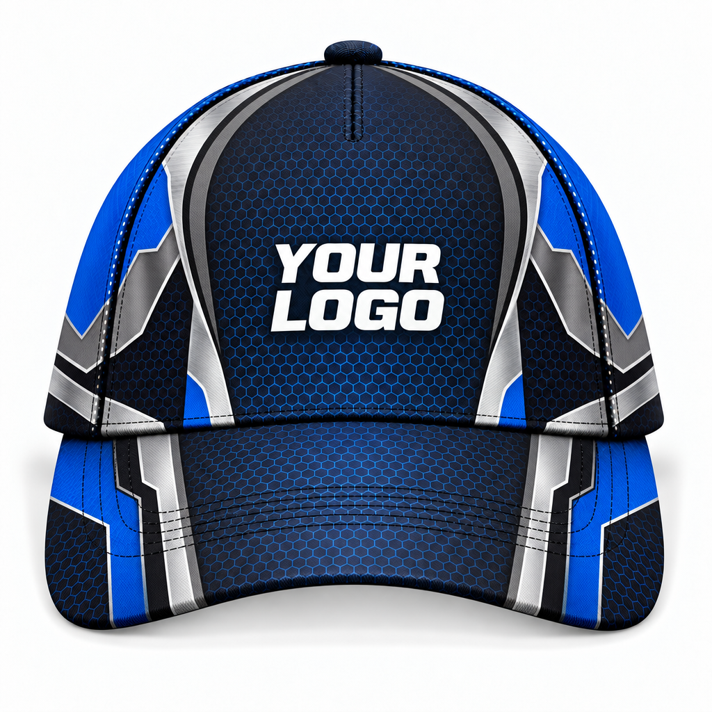 ELMC02B personalized cap front product mockup