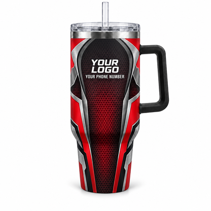 ELMC02R personalized tumbler 40oz front product mockup