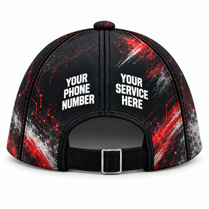 ELN001 personalized cap back product mockup