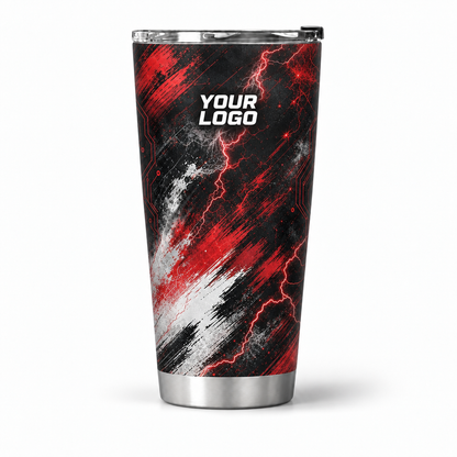 ELN001 personalized tumbler 20oz front product mockup