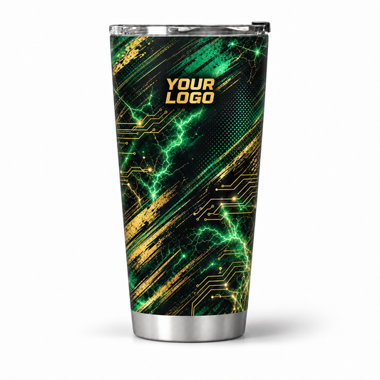 ELN002 personalized tumbler 20oz front product mockup