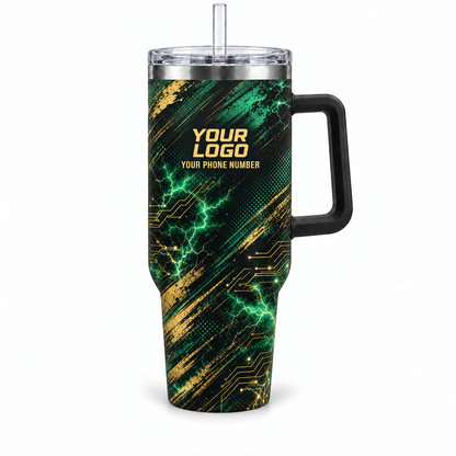 ELN002 personalized tumbler 40oz front product mockup