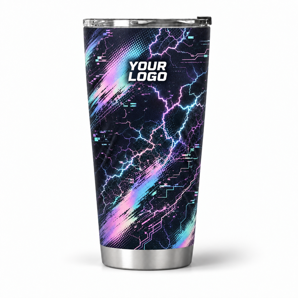 ELN003 personalized tumbler 20oz front product mockup