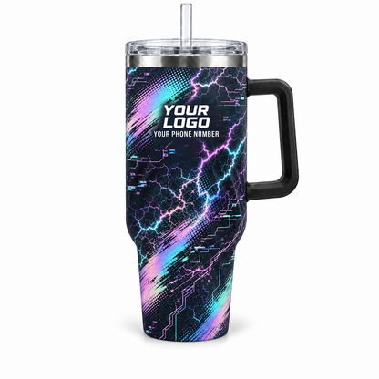 ELN003 personalized tumbler 40oz front product mockup