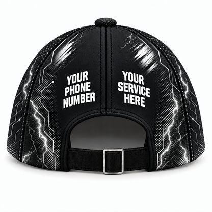 ELN004 personalized cap back product mockup