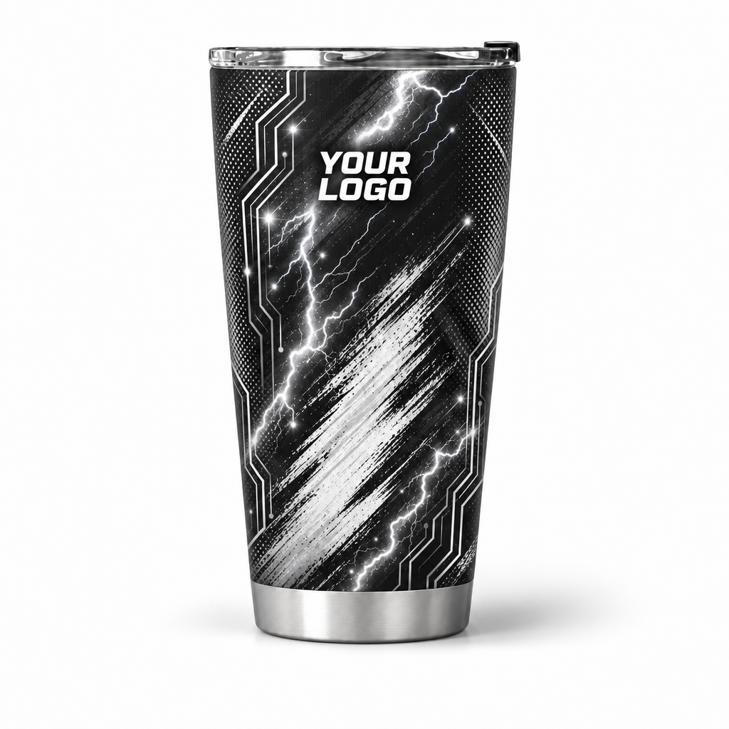 ELN004 personalized tumbler 20oz front product mockup