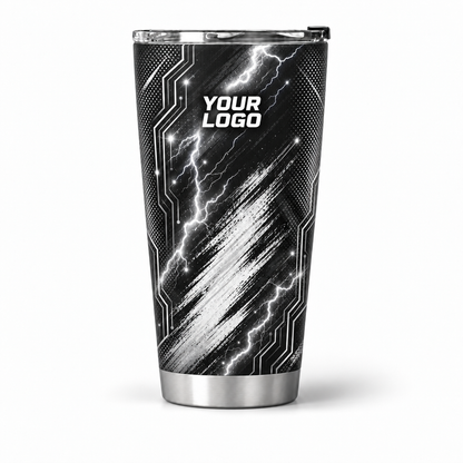 ELN004 personalized tumbler 20oz front product mockup