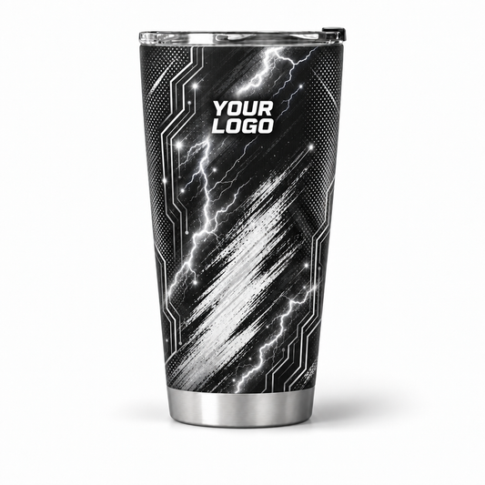 ELN004 personalized tumbler 20oz front product mockup
