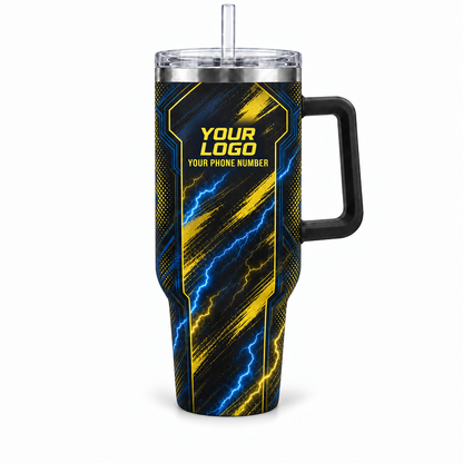 ELN006 personalized tumbler 40oz front product mockup