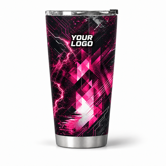 ELN007 personalized tumbler 20oz front product mockup