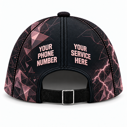 ELN008 personalized cap back product mockup