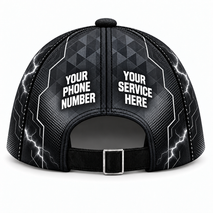ELN009 personalized cap back product mockup