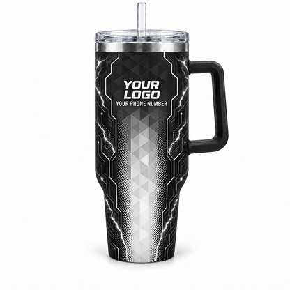 ELN009 personalized tumbler 40oz front product mockup
