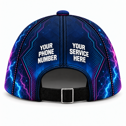 ELN010 personalized cap back product mockup