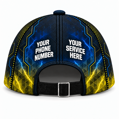 ELN011 personalized cap back product mockup