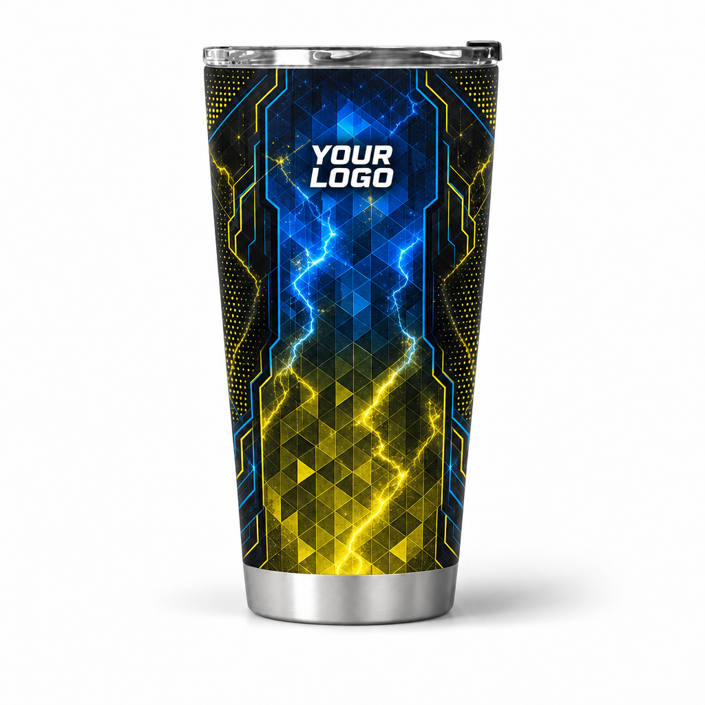 ELN011 personalized tumbler 20oz front product mockup