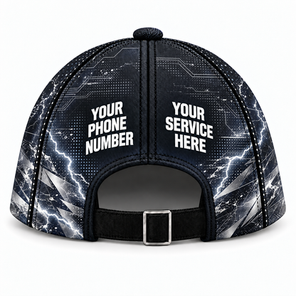 ELN012 personalized cap back product mockup