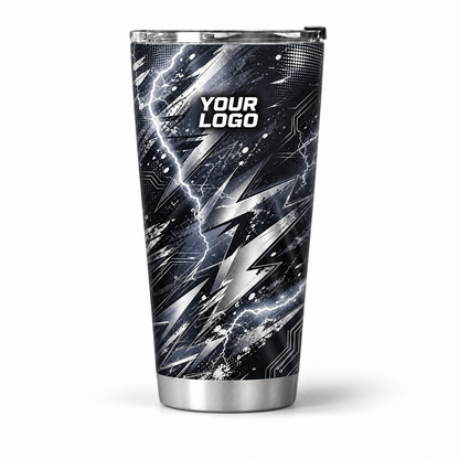 ELN012 personalized tumbler 20oz front product mockup