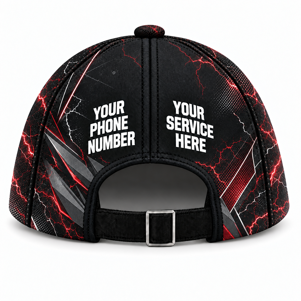 ELN013 personalized cap back product mockup