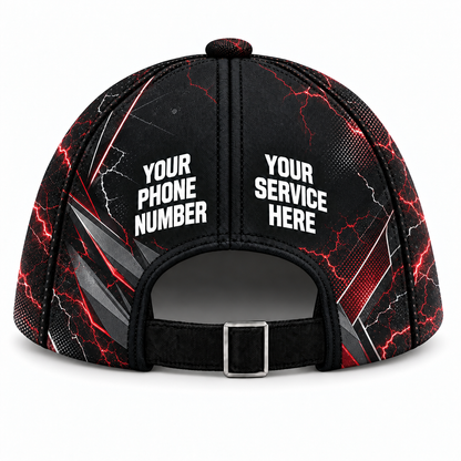 ELN013 personalized cap back product mockup