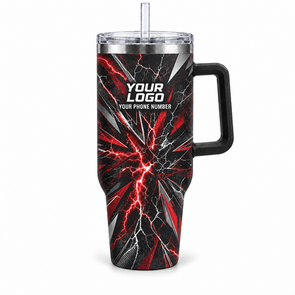ELN013 personalized tumbler 40oz front product mockup