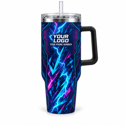 ELN014 personalized tumbler 40oz front product mockup