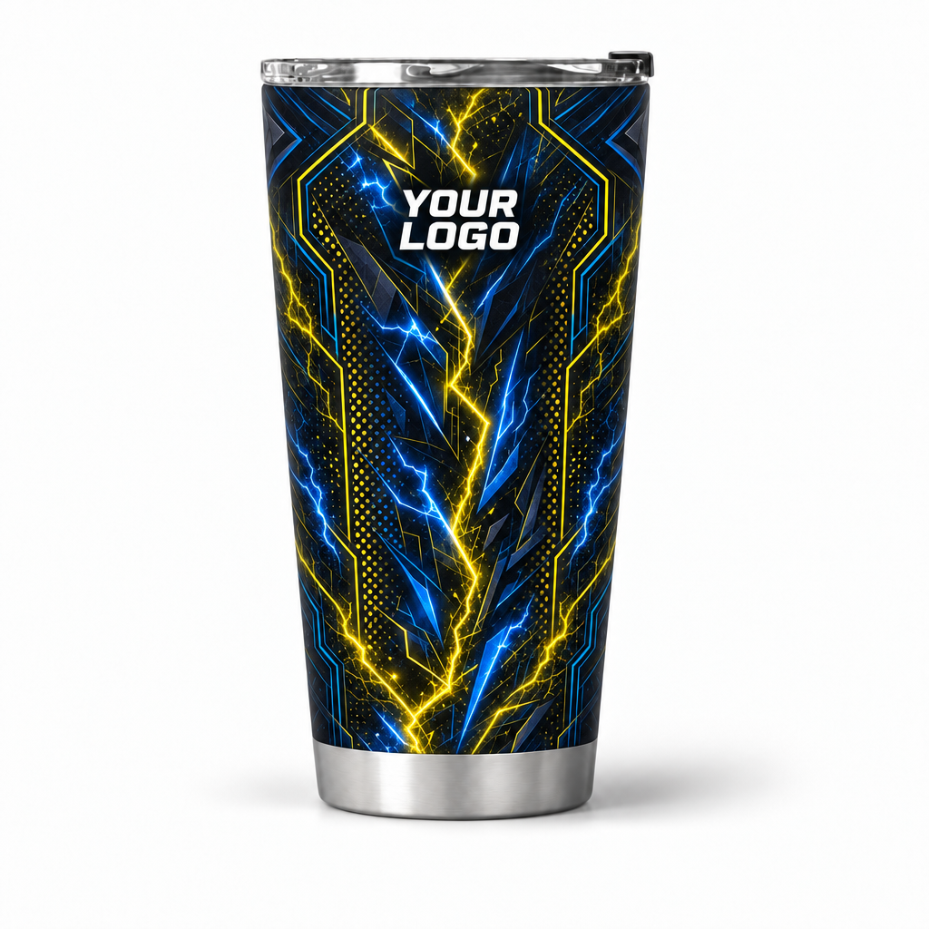 ELN015 personalized tumbler 20oz front product mockup