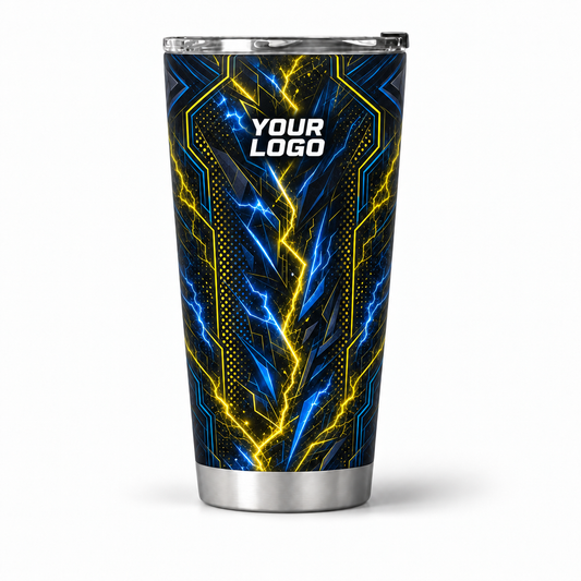 ELN015 personalized tumbler 20oz front product mockup
