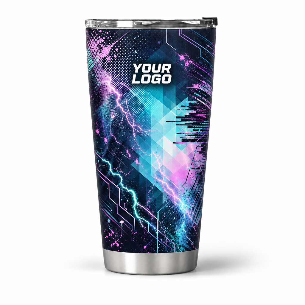 ELN018 personalized tumbler 20oz front product mockup