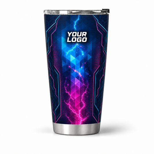 ELN019 personalized tumbler 20oz front product mockup