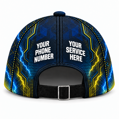 ELN020 personalized cap back product mockup